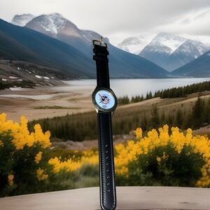 Disney Mickey Mouse Cruise Line Watch New Band No‎ Battery Amazing Condition VTG